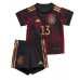 Duitsland Thomas Muller #13 Babykleding Uitshirt Kinderen WK 2022 Korte Mouwen (+ korte broeken)